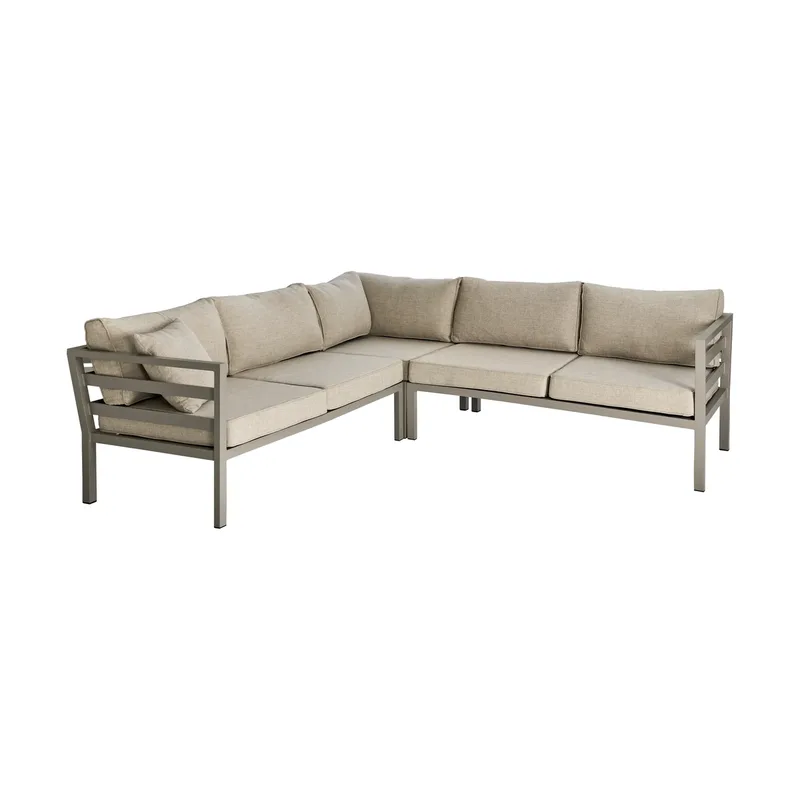 Weldon Ecksofa Khaki-sand de Brafab – photo du produit