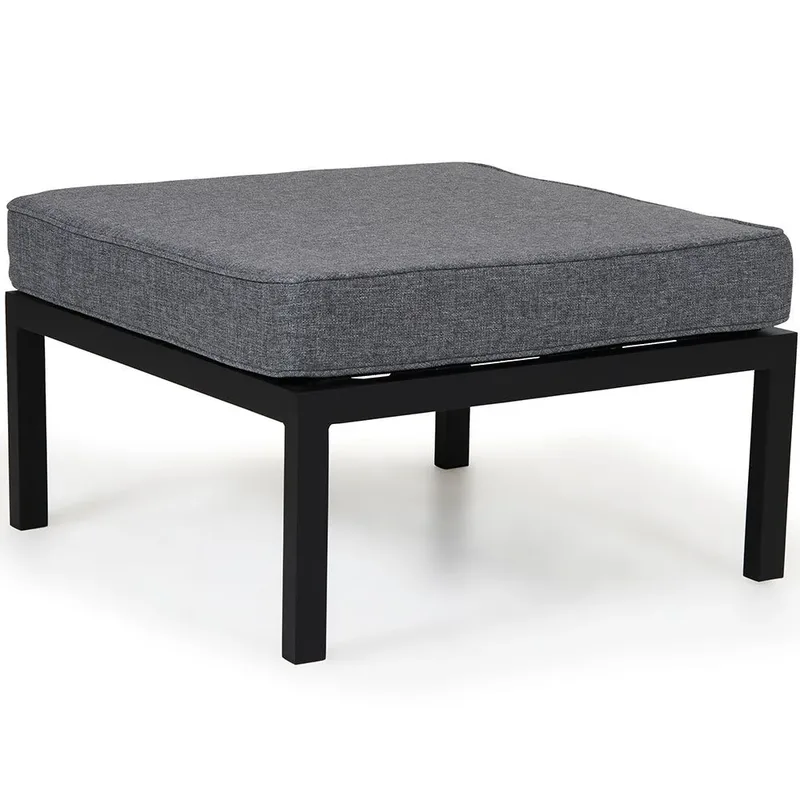 Weldon Fußhocker schwarz/grau de Brafab – photo du produit