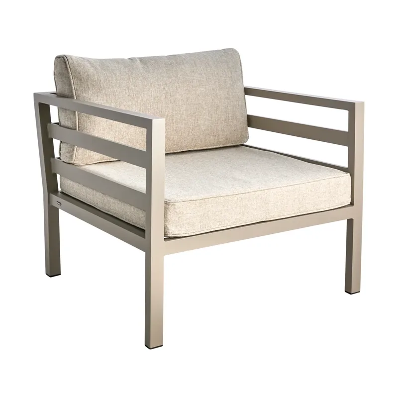 Weldon Sessel Khaki-sand van Brafab – productfoto