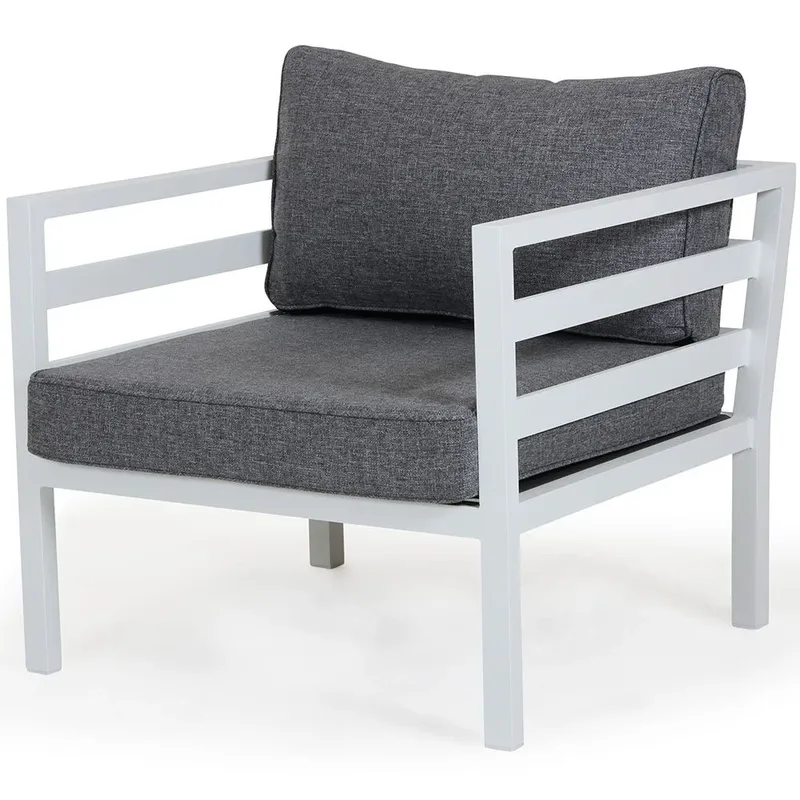 Weldon Sessel weiß/grau by Brafab – product photo