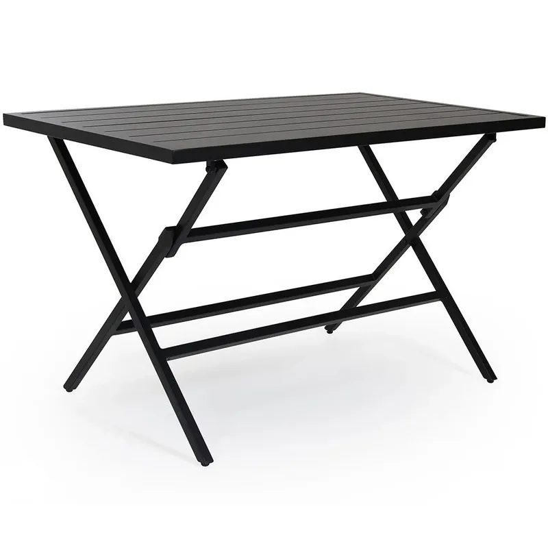 Wilkie Klapptisch 72x120 cm schwarz von Brafab – Produktfoto