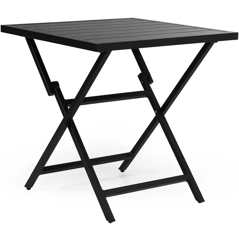 Wilkie Klapptisch 72x72 cm schwarz von Brafab – Produktfoto