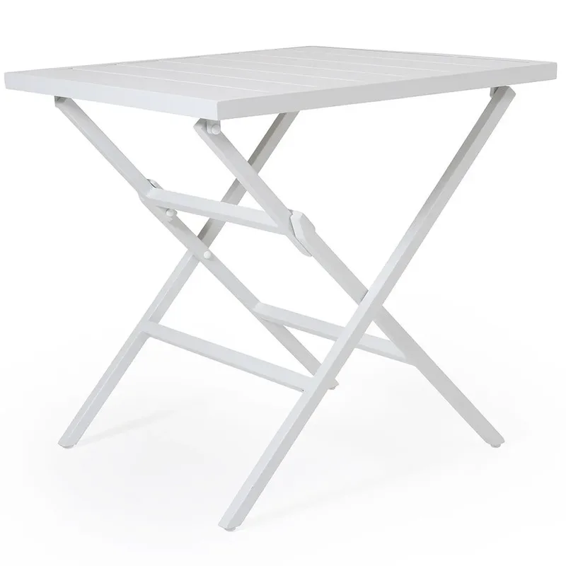Wilkie Klapptisch 72x72 cm weiß von Brafab – Produktfoto