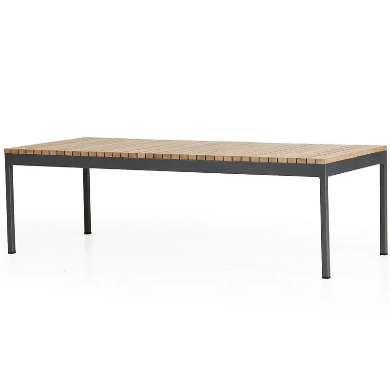 Zalongo Couchtisch 60x150 cm Teakholz från Brafab – produktbild