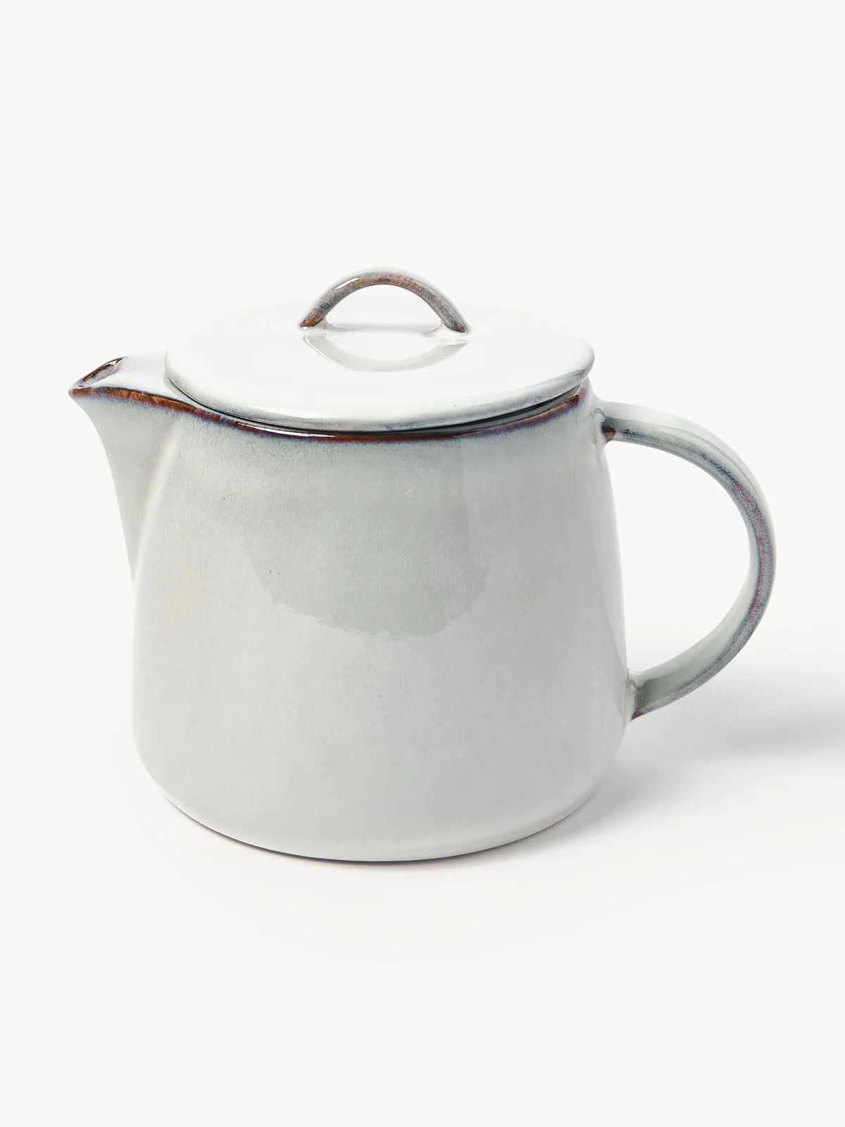 Handgemaakte theepot Nordic Sand, 1 L van Broste Copenhagen – productfoto
