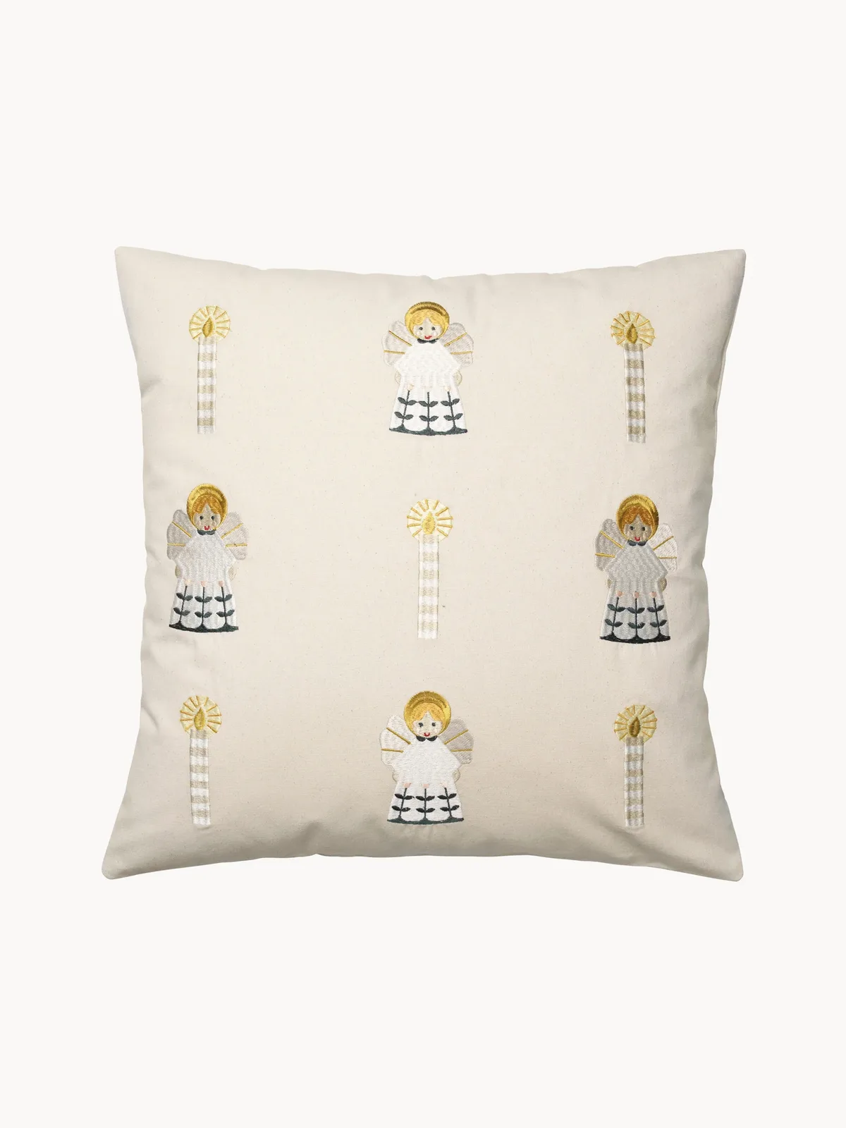 Housse de coussin Fairy Tale 50 x 50 cm Golden de Broste Copenhagen – photo du produit