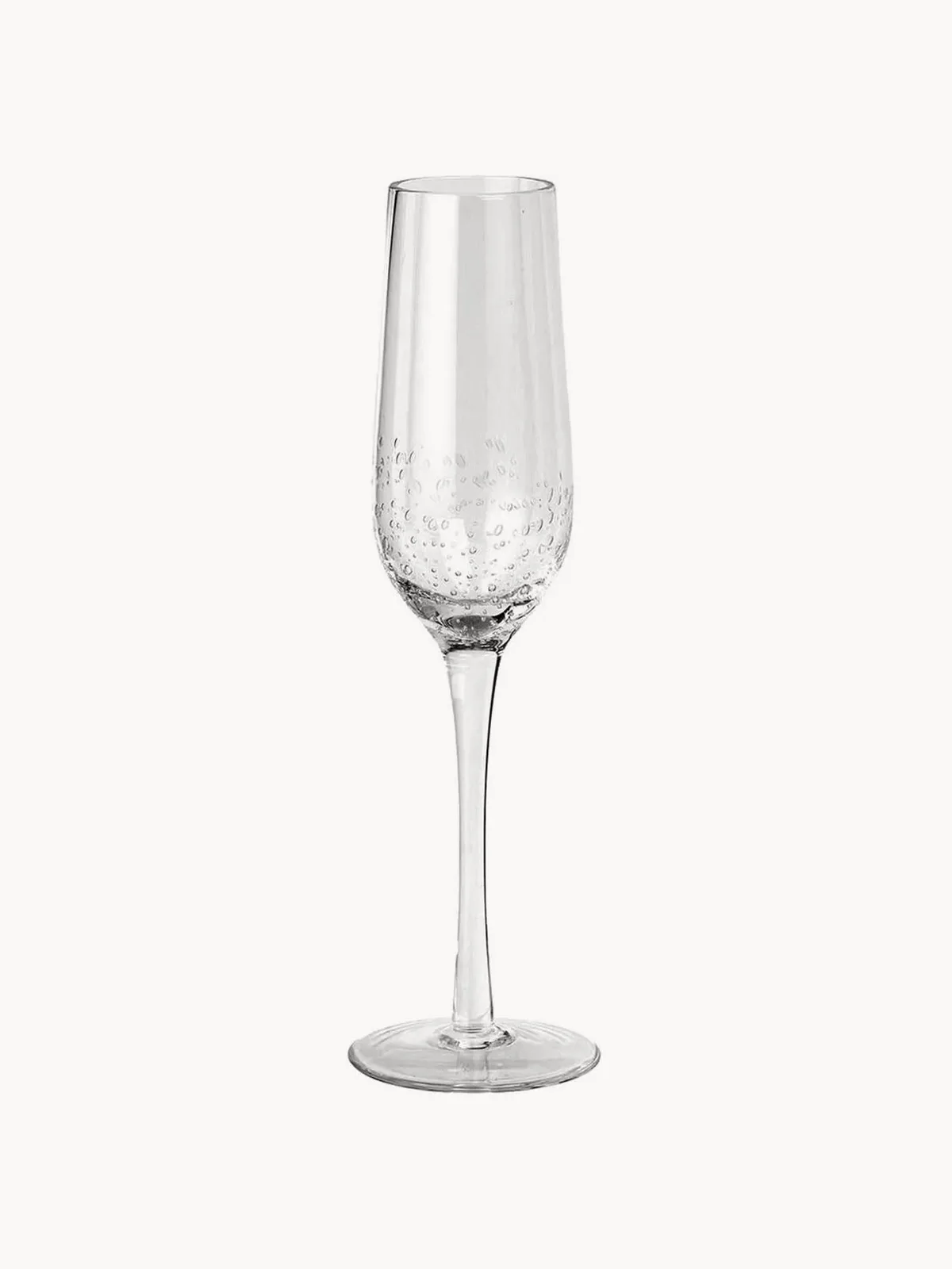 Mondgeblazen champagneglas Bubble fra Broste Copenhagen – produktbillede