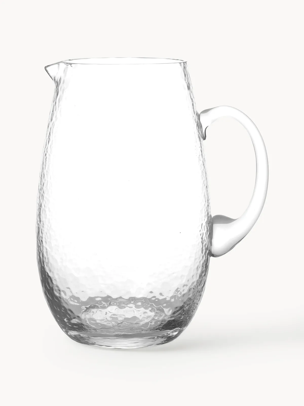 Mondgeblazen karaf Hammered, 2 L by Broste Copenhagen – product photo