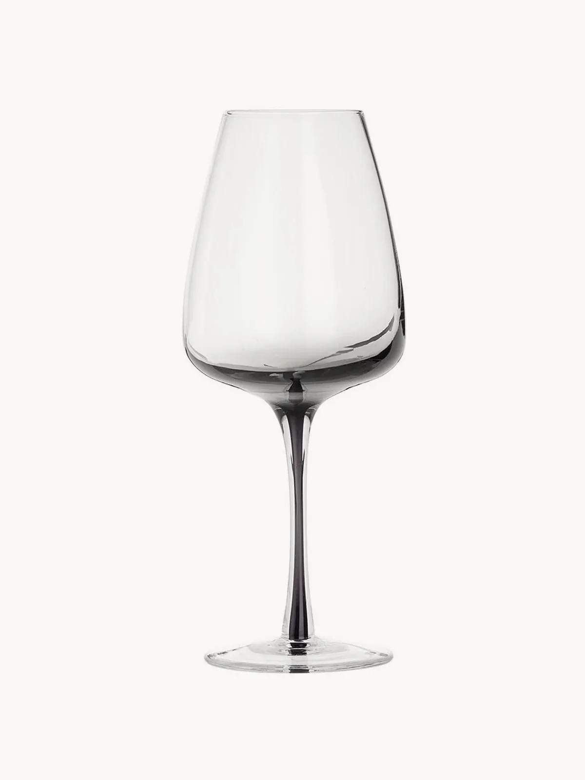 Mondgeblazen witte wijnglas Smoke by Broste Copenhagen – product photo