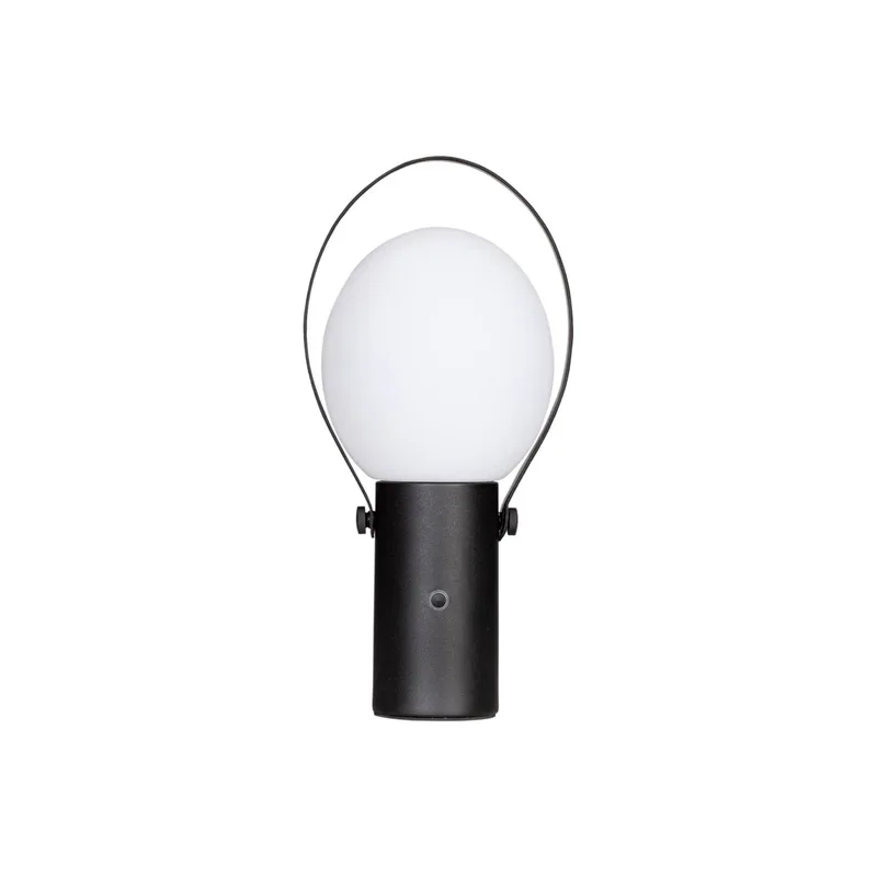 Bari LED oplaadbare tafellamp IP44 de By Rydéns en Zandzwart – photo du produit