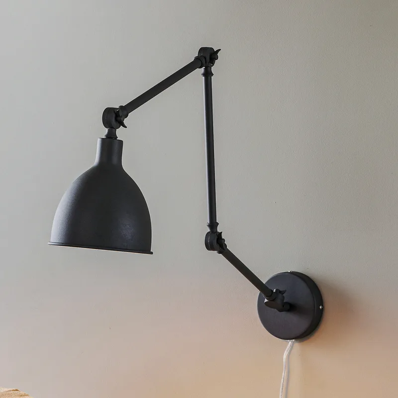 Bazar Wandlamp Grey by By Rydéns – product photo