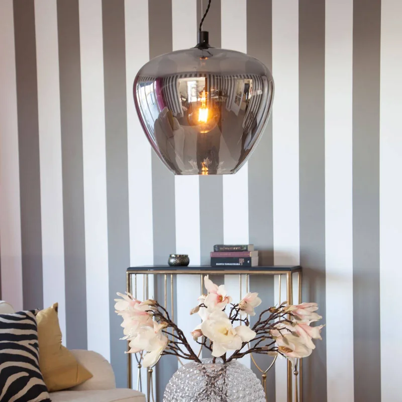 Bellissimo Grande hanglamp de By Rydéns en Rookgrijs – photo du produit 2 sur 2