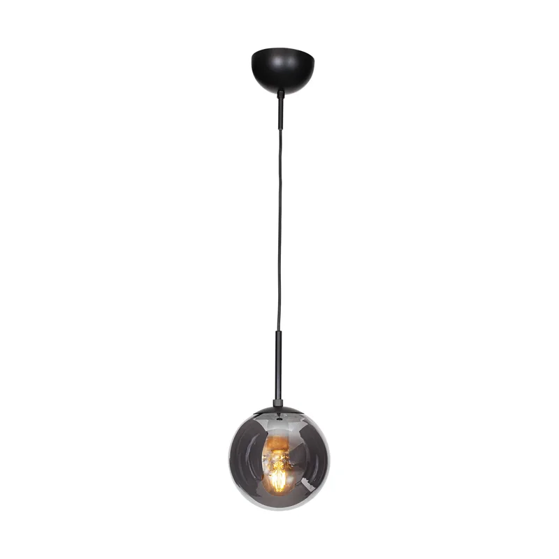 Boyle Pendelleuchte Ø18 cm Rauchgrau van By Rydéns – productfoto