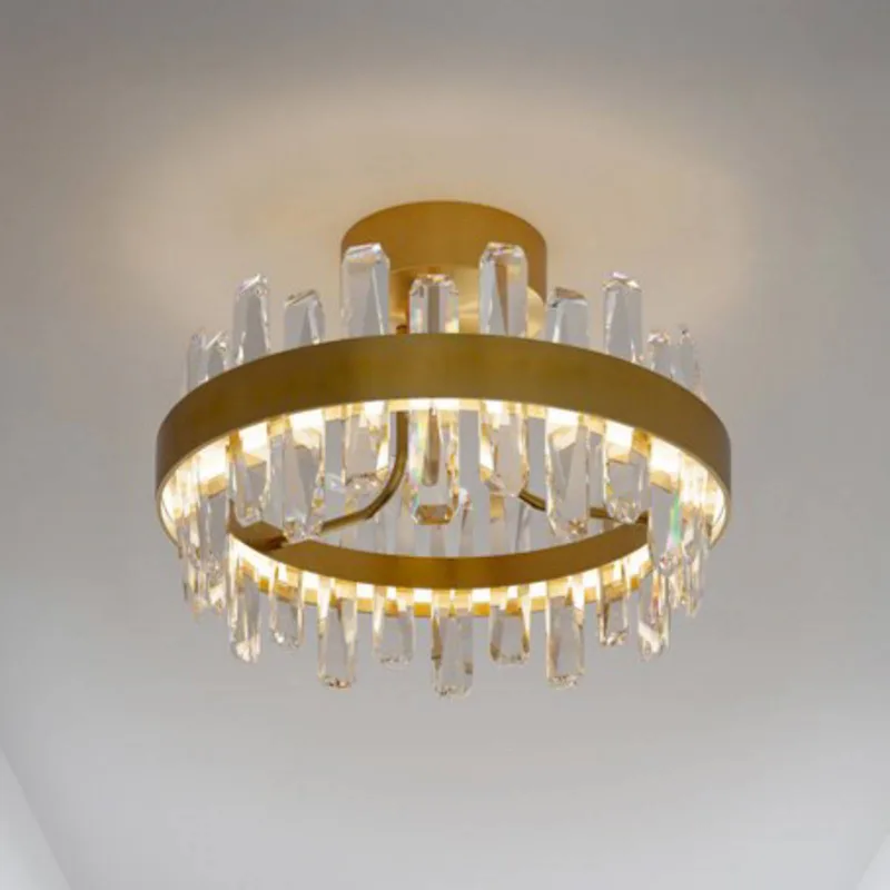 By Rydens LED plafondlamp Triumph, messing, helder, Ø 50 cm by By Rydéns in Brass, Helder – product photo