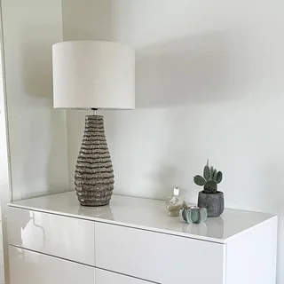 By Rydens tafellamp Bartha, bruin/beige, hoogte 74 cm by By Rydéns in Brown, Beige – product photo 3 of 3