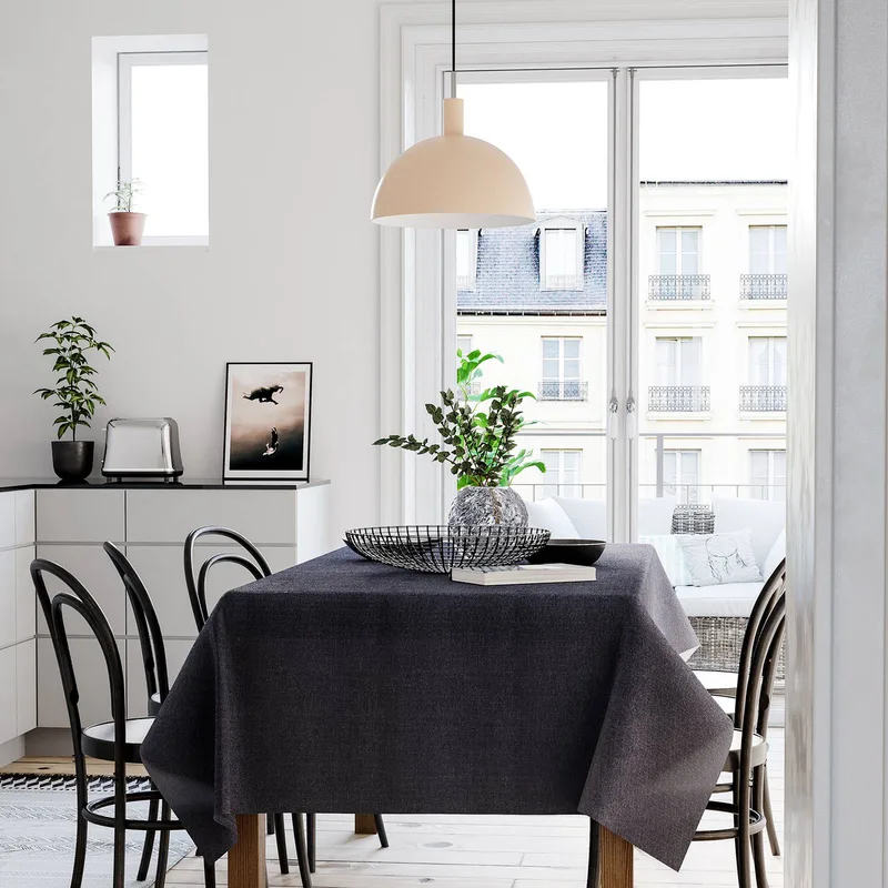 Cabano hanglamp, 1-lamp, beige de By Rydéns en Beige mat – photo du produit