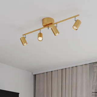 Correct plafondspot 4-lamps by By Rydéns in Mat goud – product photo 2 of 2