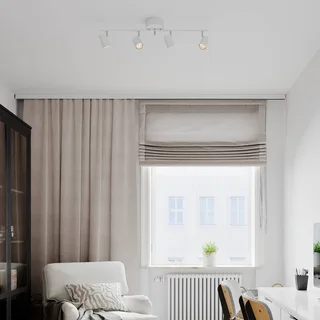 Correct plafondspot 4-lamps by By Rydéns in Mat wit – product photo 2 of 2