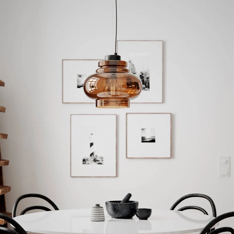 Dolores hanglamp Ø 30 cm van By Rydéns in Cognac – productfoto