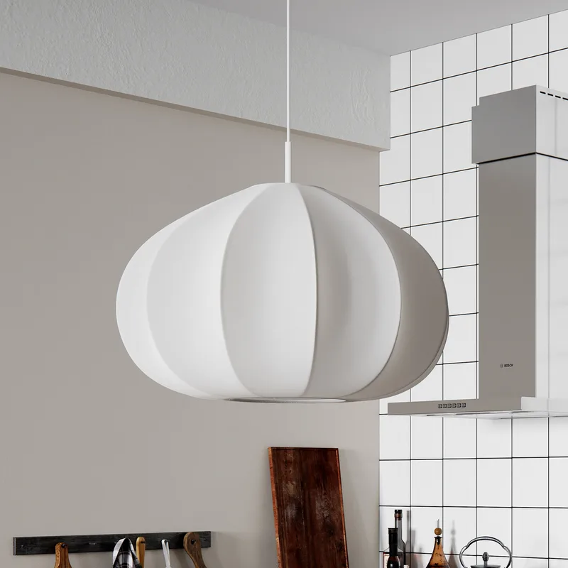 Ebba hanglamp Ø60 wit by By Rydéns – product photo