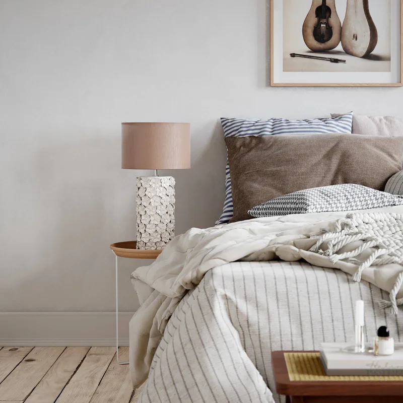 Fiore tafellamp, keramiek, hoogte 54 cm från By Rydéns i Beige – produktbild 3 av 5