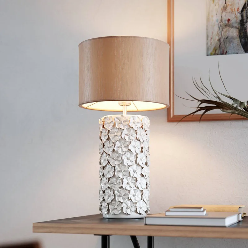 Fiore tafellamp, keramiek, hoogte 54 cm de By Rydéns en Beige – photo du produit