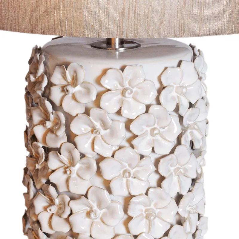 Fiore tafellamp, keramiek, hoogte 54 cm från By Rydéns i Beige – produktbild 4 av 5