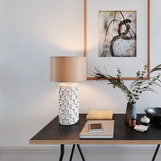 Fiore tafellamp, keramiek, hoogte 54 cm från By Rydéns i Beige – produktbild 2 av 5