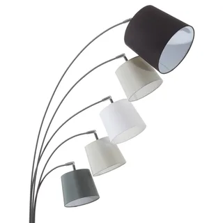 Foggy vloerlamp, 5 kappen, zwart by By Rydéns in Black, Grey, Light grey, White – product photo 3 of 5
