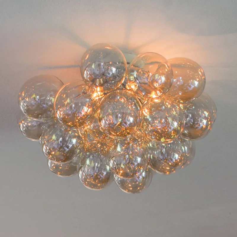 Gross plafondlamp, 50 cm van By Rydéns in Amber – productfoto