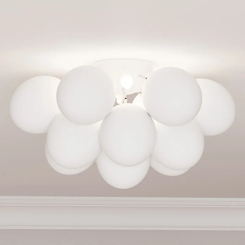 Gross Plafondlamp Ø30 Matt White von By Rydéns – Produktfoto