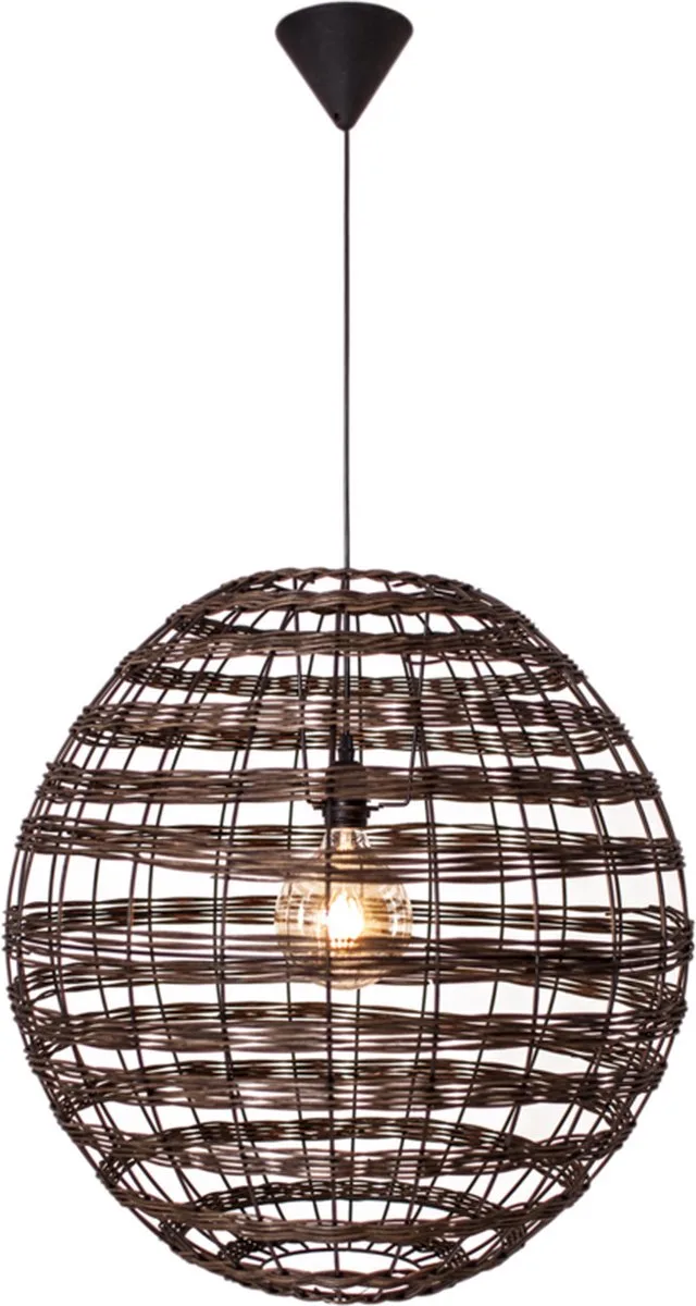 Hanglamp Broom donker By Rydens 60x 60 x 60-169 cm
