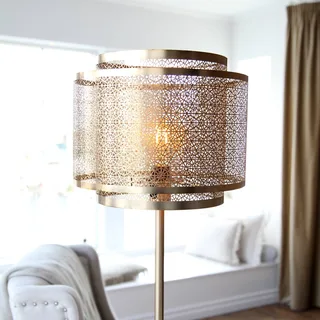 Hermine vloerlamp, messing de By Rydéns en Mat messing – photo du produit 4 sur 5