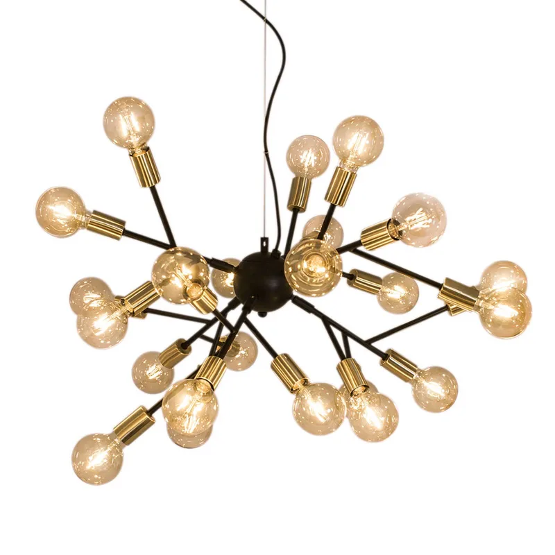 Heroes - zwarte hanglamp by By Rydéns in Black, Mat messing – product photo