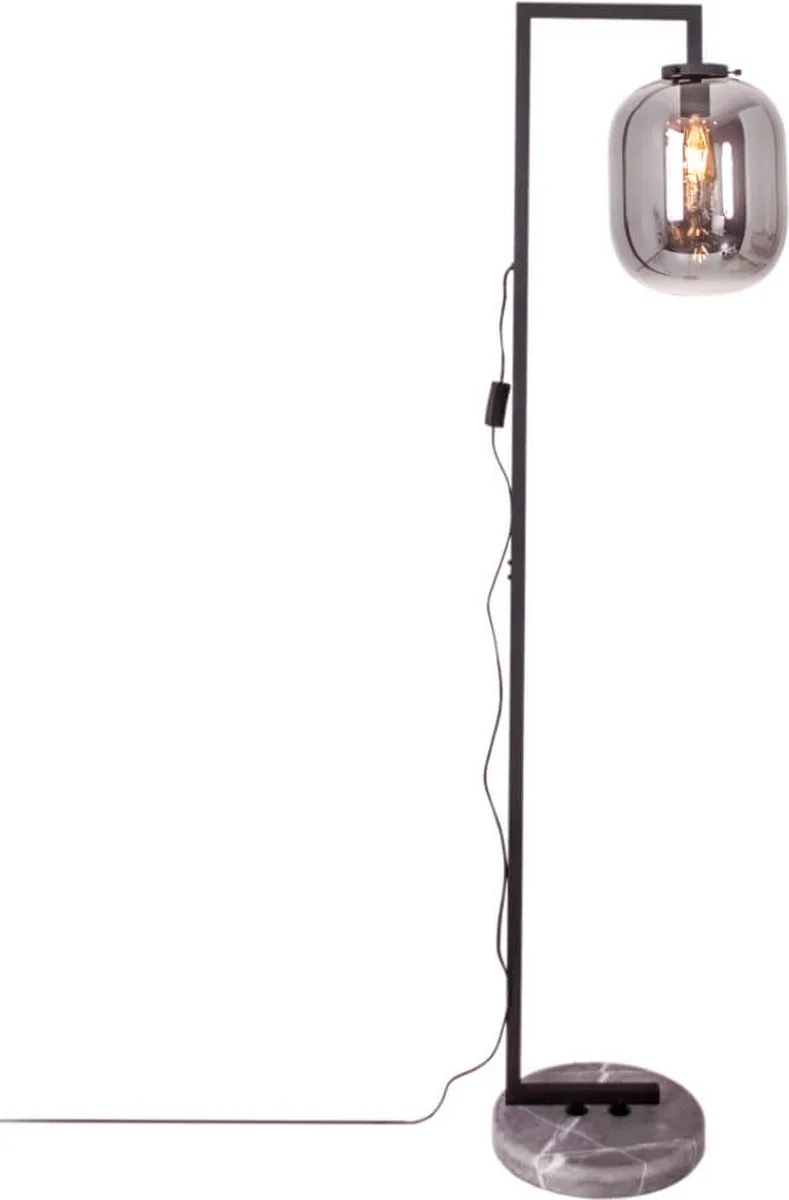 Leola Vloerlamp Grijs by By Rydéns in Smoke – product photo