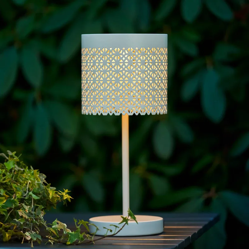 Maison LED-Akku-Tischlampe IP44 sandweiß von By Rydéns in Zandwit – Produktfoto