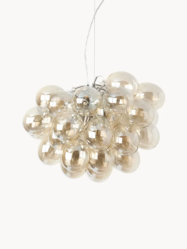 Mondgeblazen hanglamp Gross
