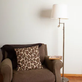 Orlando vloerlamp leeslampje antiek/beige van By Rydéns in Antiek, Beige – productfoto 2 van 2