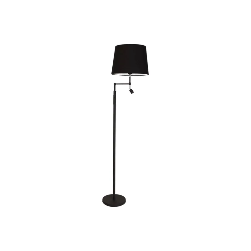 Orlando golvlampa läslampa svart von By Rydéns in Zandzwart, Schwarz – Produktfoto