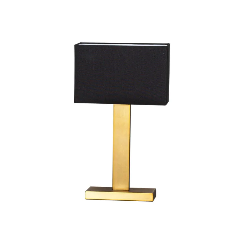 Prime bordslampa höjd 47 cm guld/svart von By Rydéns in Gold, Schwarz – Produktfoto
