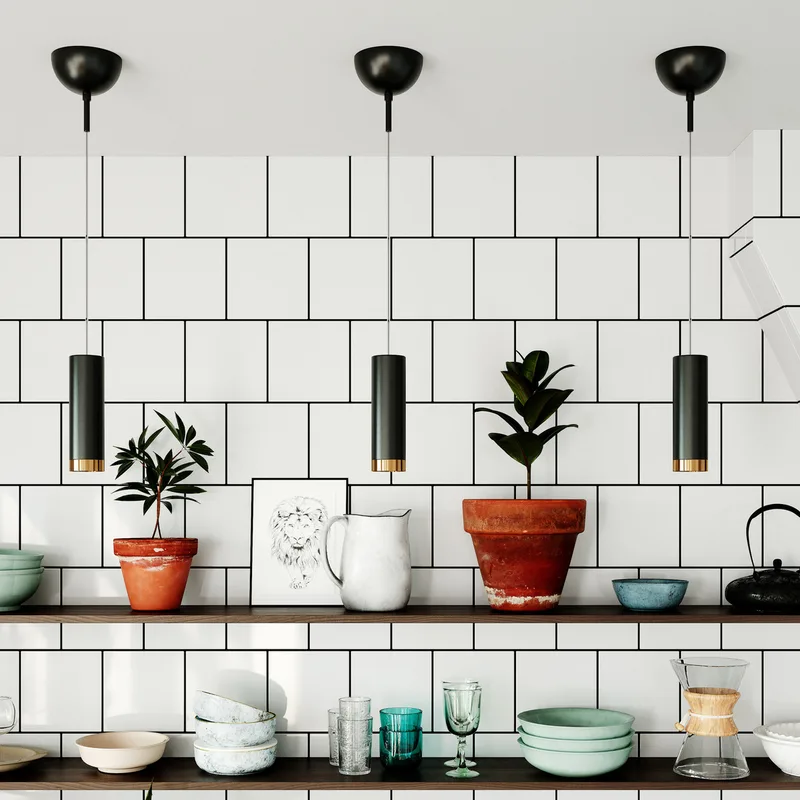 Puls Hanglamp Black/Brass/Steel by By Rydéns – product photo