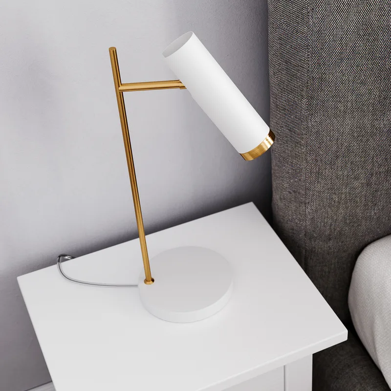 Puls Tafellamp White/Brass von By Rydéns – Produktfoto