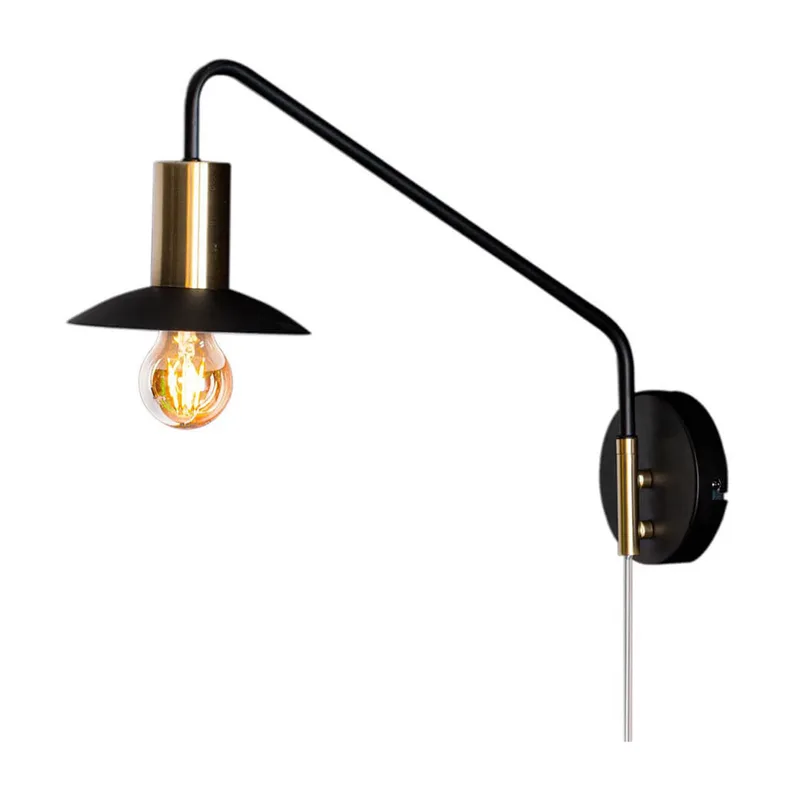 Quinn Wandleuchte kurz Mattschwarz de By Rydéns – photo du produit