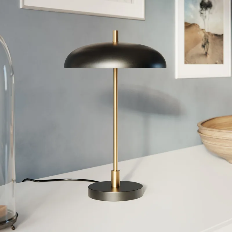 Shelby Tafellamp Matt Black/Gold by By Rydéns – product photo