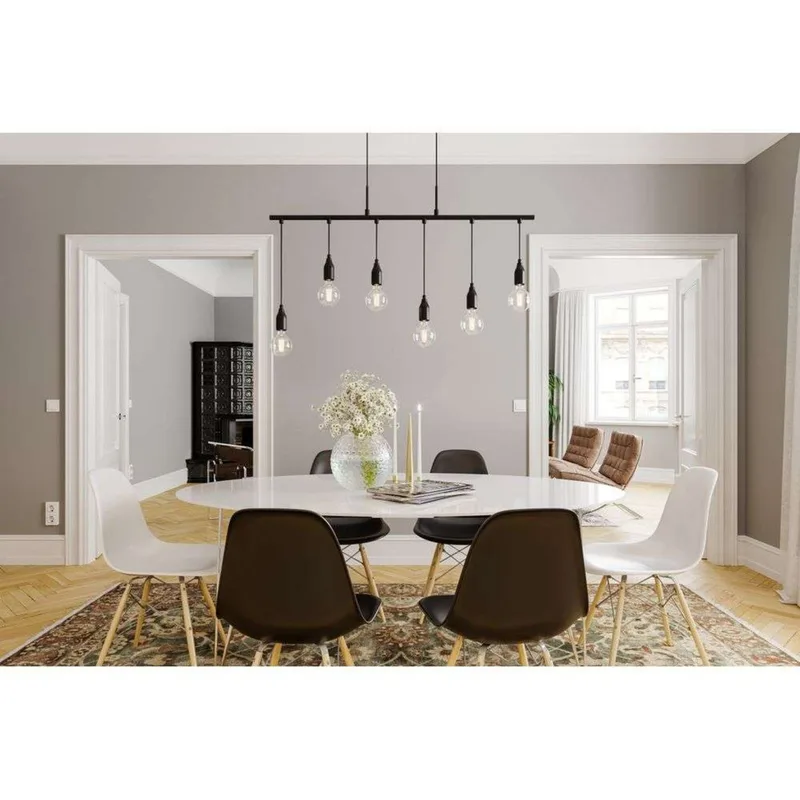 Skyline 6 Hanglamp Matt Black von By Rydéns – Produktfoto