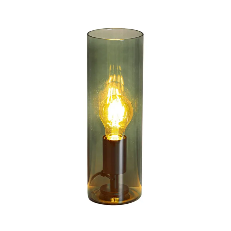tafellamp Flake, hoogte 30 cm, glas, E27 de By Rydéns en Vert – photo du produit