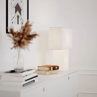tafellamp iSquare, hoogte 50 cm de By Rydéns en Blanc – photo du produit 3 sur 3