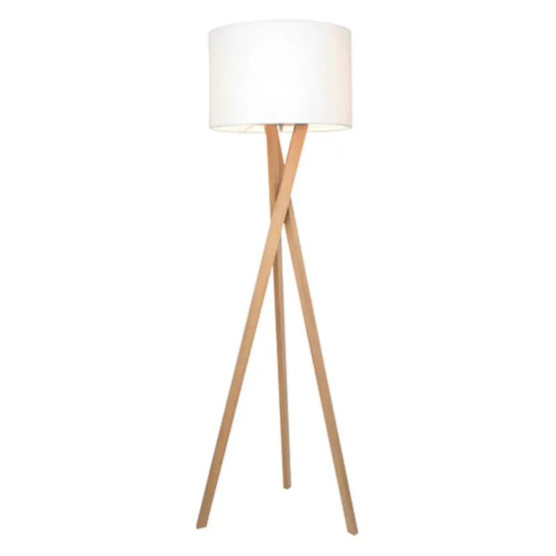 Vega Vloerlamp Eiken/Wit de By Rydéns – photo du produit