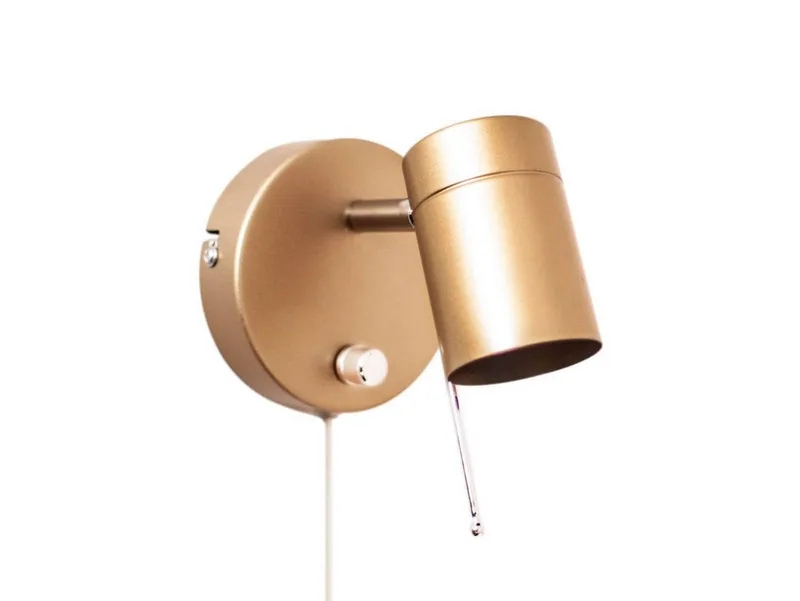 wandlamp Correct, goudkleurig, metaal, GU10 by By Rydéns in Gold – product photo 2 of 2