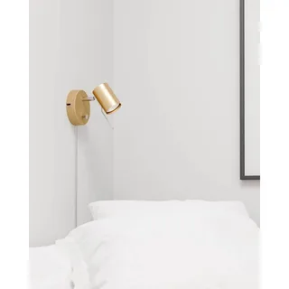 wandlamp Correct, goudkleurig, metaal, GU10 by By Rydéns in Gold – product photo 1 of 2